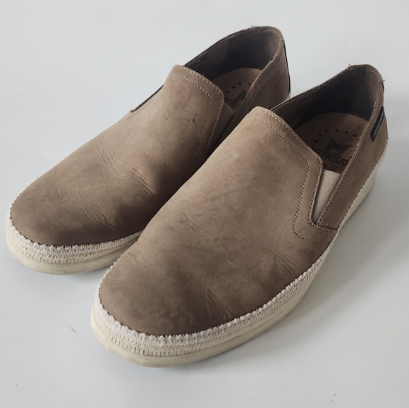 Mephisto Taupe Slip-On Loafers 9.5 main image 6